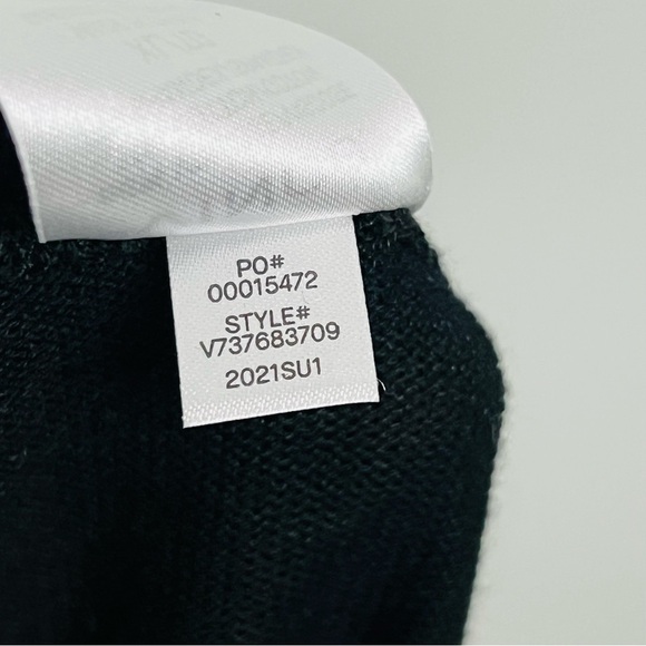 Vince Black Wide Leg knit lounge pants size xlarge - Picture 5 of 8